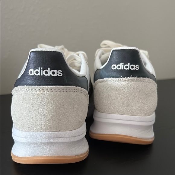 Adidas White and Black Retro Sneakers - Picture 6 of 9